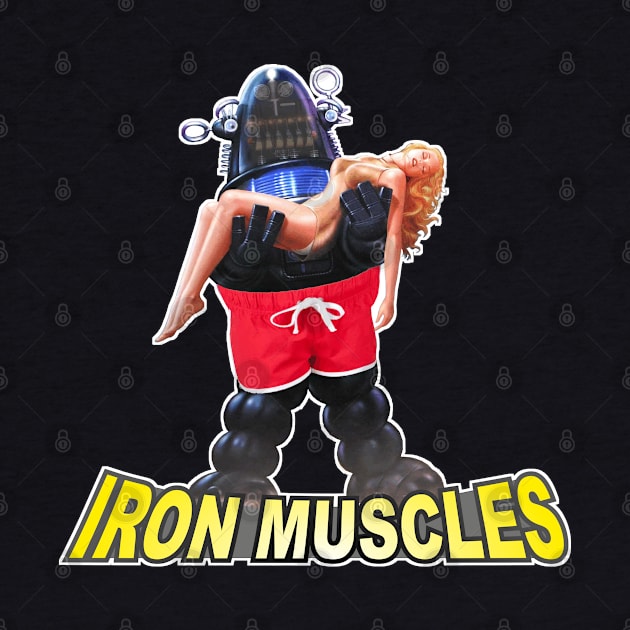 Robby the Robot iron muscles by Froggyfranck